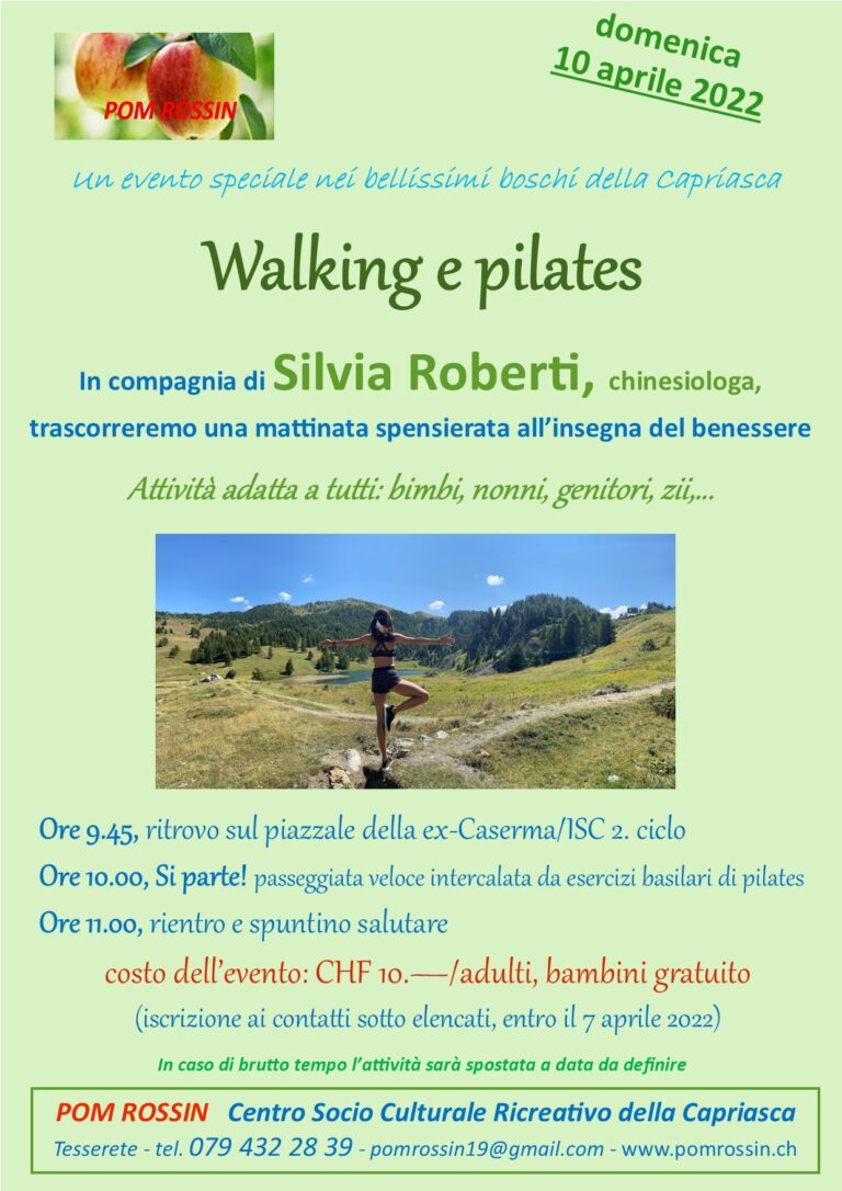 Walking e pilates